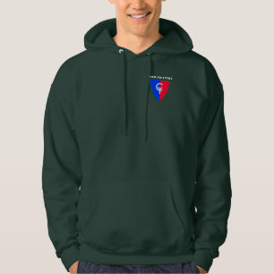 38th Infanteriuppdelning "Cyclone " Sweatshirt Med Luva