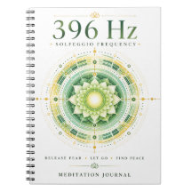 396 Hz Solfeggio Frekvens Anteckningsbok – Släpp R