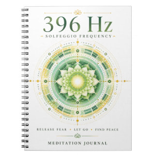 396 Hz Solfeggio Frekvens Anteckningsbok – Släpp R