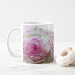 3998-delikat Rosa ros-kaffe Mugg