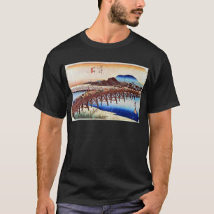 39. 岡崎宿 広重 Okazaki-juku, Hiroshige, Ukiyo-e Tee