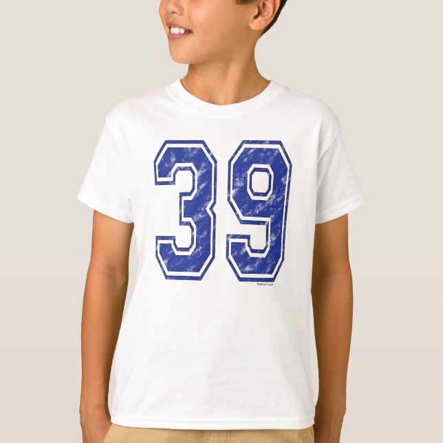 39 anpassningsbar Jersey T Shirt (Framsida)