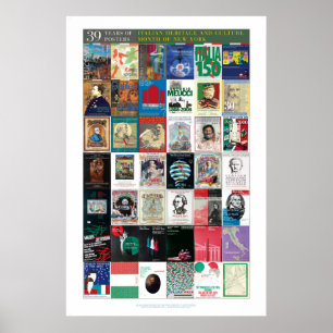 39 år av den italienska kulturaffischen poster