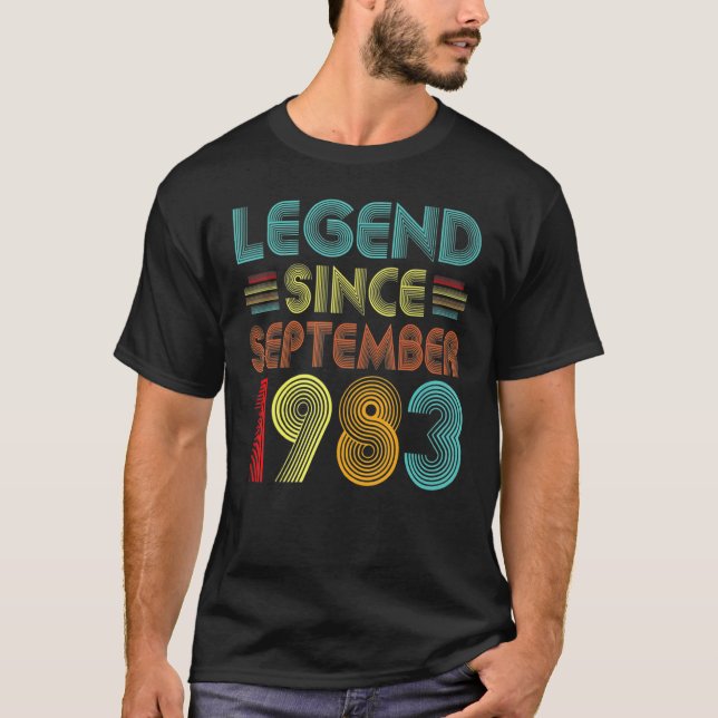 39 år gammal förklaring sedan september 1983 49:e  t shirt (Framsida)