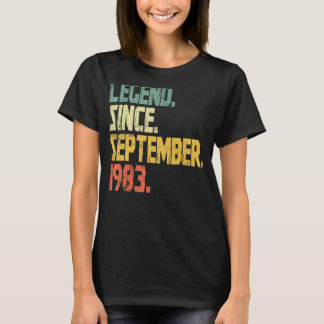39 år gammal förklaring sedan september 1983 49:e t shirt