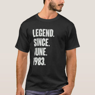 39 års ålder sedan juni 1983 t shirt