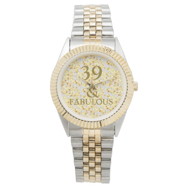 39-årsdag  armbandsur (Framsida)