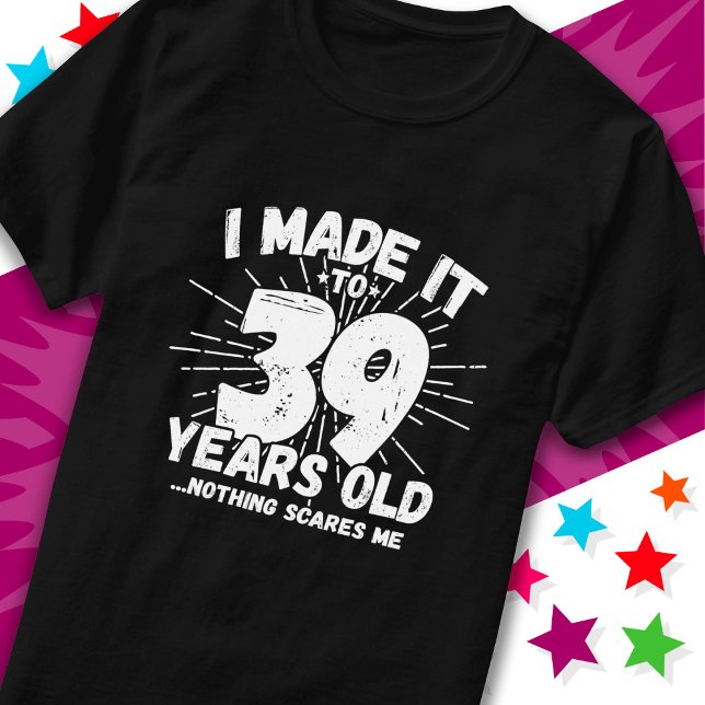 39-årsjubileum, ynklig 39-årsjubileum t shirt (Skapare uppladdad)