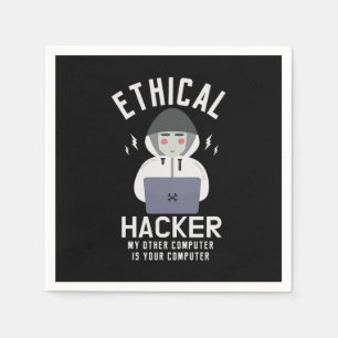 39.Etisk hackare Min andra dator är din dator Pappersservett