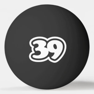 39 Japansk slang Sankyu Ping Pong Boll