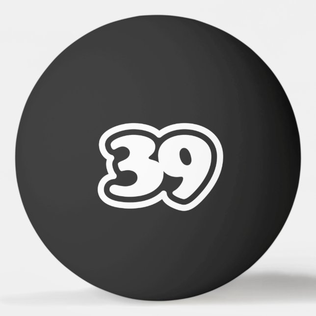 39 Japansk slang Sankyu Ping Pong Boll (Framsidan)