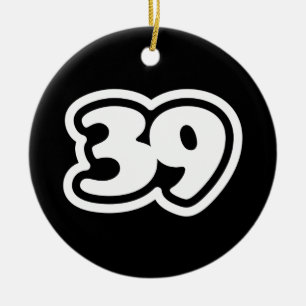 39 Japanska Slang Sankyu Julgransprydnad Keramik