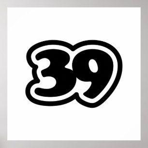 39 Japanska Slang Sankyu Poster