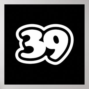 39 japanska Slang Sankyu Poster