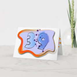 39 och innehav av födelsedagskort kort