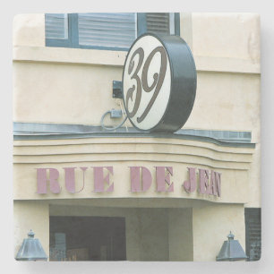 39 Rue De Jean Restaurant Charleston, SC. Underläg Underlägg Sten