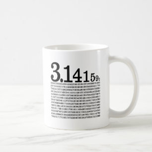 3,1415926 Pi Kaffemugg