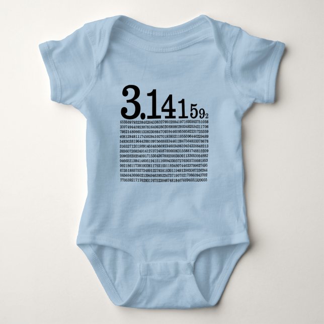 3 1415926 PI T SHIRT (Framsida)