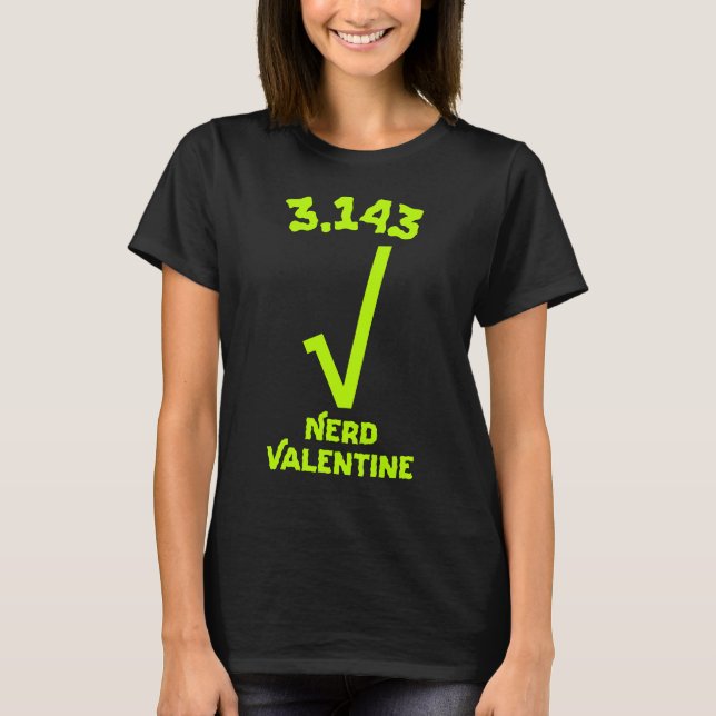 3.143 nördälskling	 t shirt (Framsida)