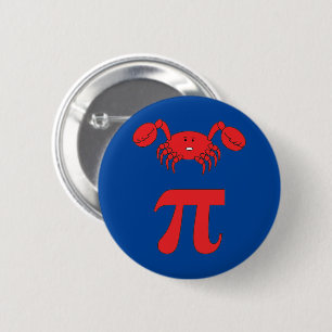 3.14 Crab Paj Pi Pun Funny Math Joke Knapp