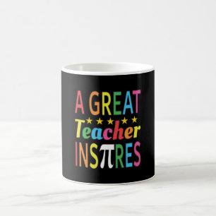 3.14 En Underbar lärare i Inspires Pun Funny Math Kaffemugg