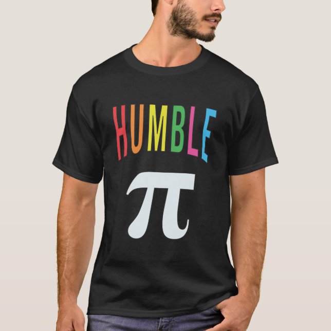 3.14 Humble Paj Pi Pun Funny Math Joke T Shirt (Framsida)