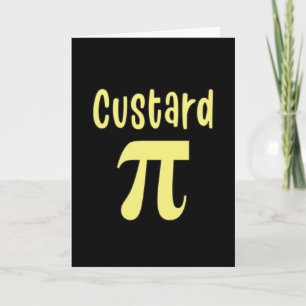 3.14 Kräddarsydd Paj Pi Pun Funny Math Joke Kort