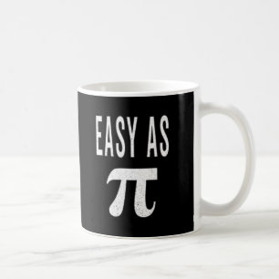 3.14 Lättstressad som Paj Pi Pun Funny Math Joke Kaffemugg