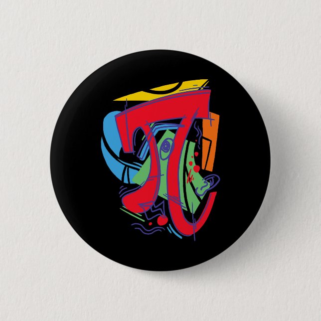 3.14 Matematisk design för pi-dagen Knapp (Framsida)