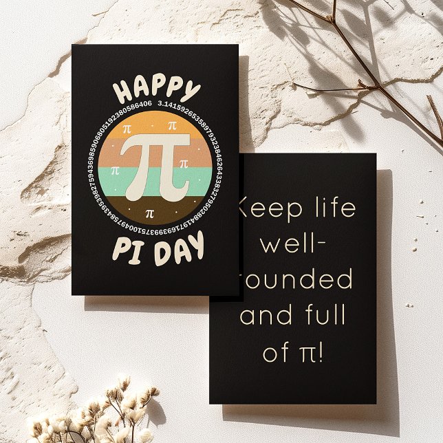 3.14 National Pi-dagen Design  - Glad Pi-dagen Kort (Skapare uppladdad)