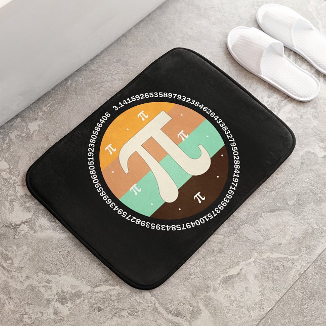 3.14 National Pi-dagen Design  - Pi-dagen Presenti Badrumsmatta (Skapare uppladdad)