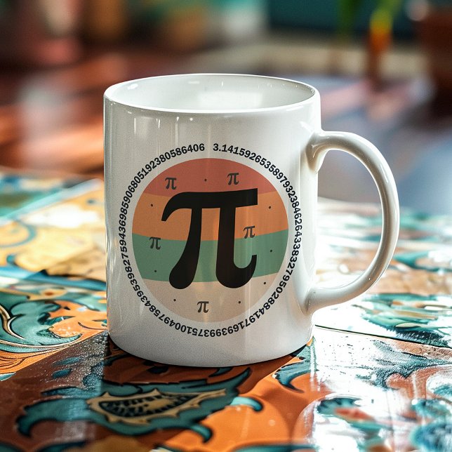 3.14 National Pi-dagen Design  - Pi-dagen Presenti Jumbo Mugg (Skapare uppladdad)