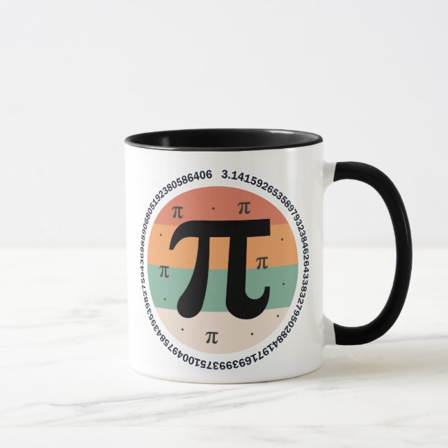 3.14 National Pi Day Design  - Pi Day Gift Idea Mugg (Höger)