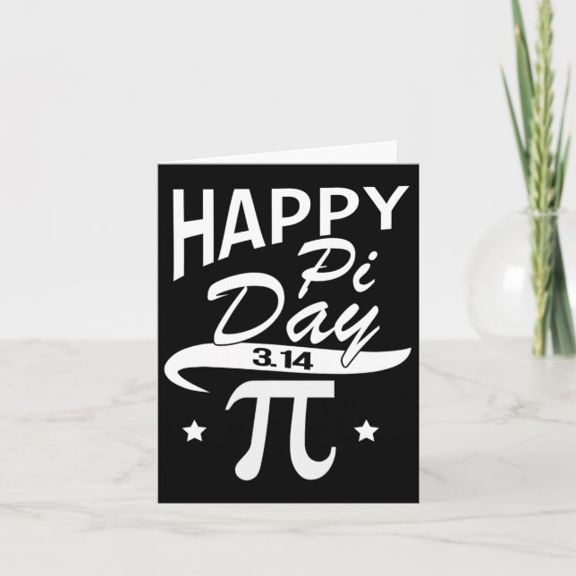 3.14 pi-dagen för lärare kort (Framsida)