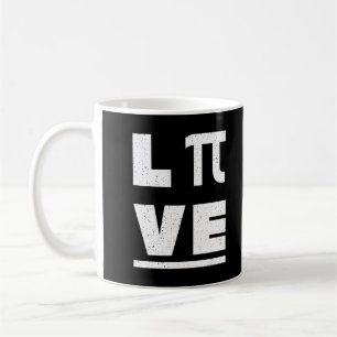 3.14 Pi-dagen i Lycklig och i den levande Vintagen Kaffemugg