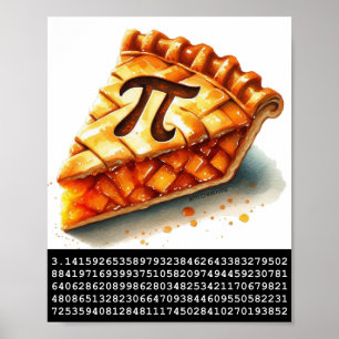 3,14 pi-dagen Paj Poster