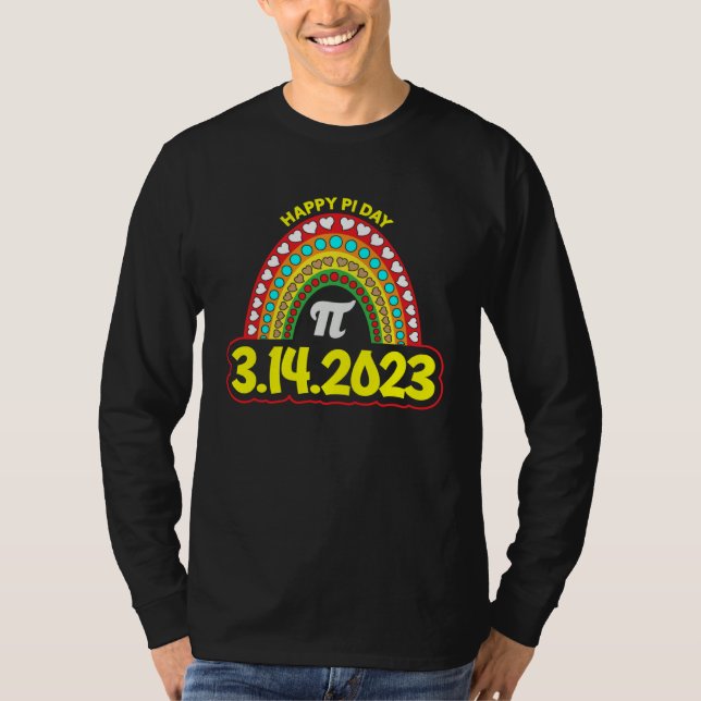 3 14 Pi Day 2023 Math Club Happy Pi Day T Shirt (Framsida)