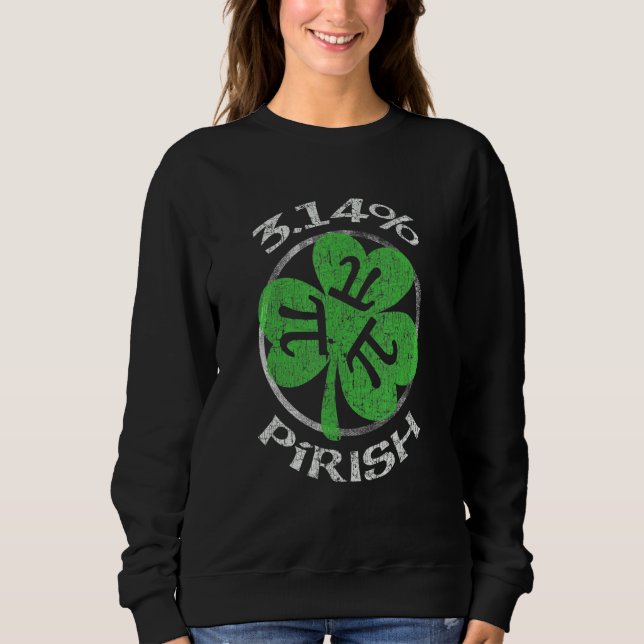 3 14 Pirish Funny St Patricks Math Geek Pi Day T Shirt (Framsida)
