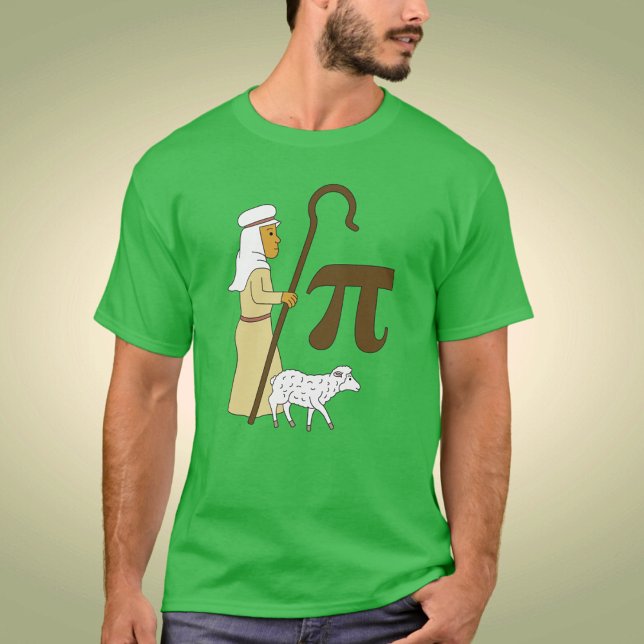 3.14 Shepherd's Paj Pi Pun Funny Math Joke T Shirt (Skapare uppladdad)