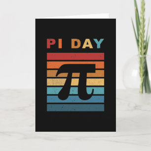3.14 Vintage Pi-dag med nödlidande menstruationer Kort