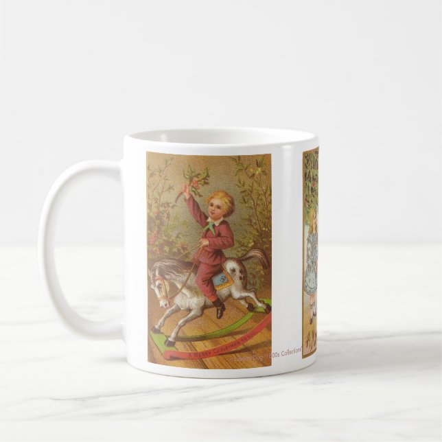 3 1800-talets Bilder X MAS MUGG (Vänster)