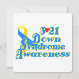 3-21 World Down Syndrome Day-inbjudan Inbjudningar