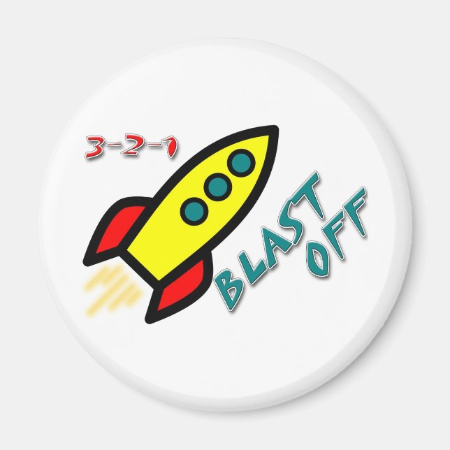 3-2-1 BLAST AV MAGNET (Framsidan)