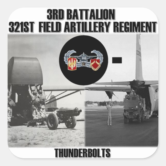 3-321 Äldre dekaler Fyrkantigt Klistermärke (Framsida)