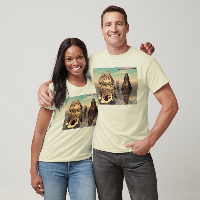 3 3D grå diskussionsändring 3 Tee Shirt (Unisex)