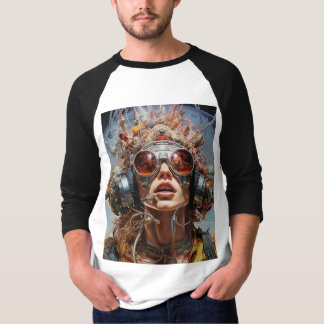 3/4 Sleeve Classic Psychonaut Shirt T Shirt