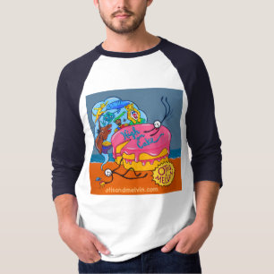 3/4 sleeve skjorta t shirt