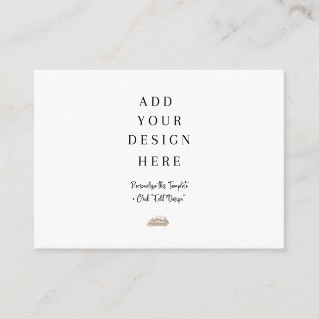 3,5-tums x 2,5-tums djurutrymmeskort tilläggskort (Framsida)