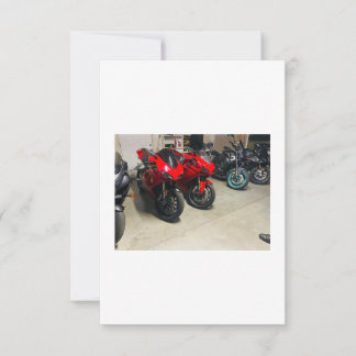 3,5-tums x 5-tums kort med stort tack