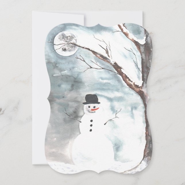 3,5-tums x 5-tums kort med stort tack (Framsida)